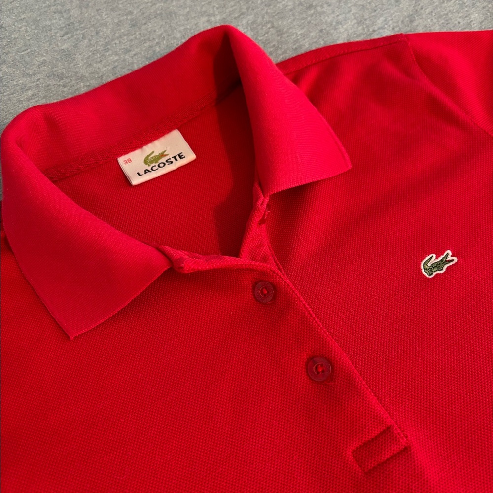 🇫🇷Lacoste Polo Shirt Classic Red